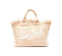MC2 Saint Barth, Femme, Sacs, Beige, Taille: ONE Size Vanity Tote Bag