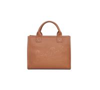 MC2 Saint Barth, Femme, Sacs, Brun, Taille: ONE Size Grained Leather Tote