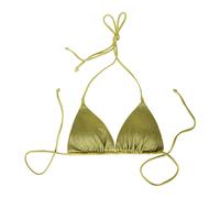 MC2 Saint Barth - Haut de Bikini à Paillettes Dorées Annabelle - Femme - Maillots de bain - Vert - Taille: 40 FR