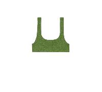 MC2 SAINT BARTH haut de bikini en nylon femme vert - S/M