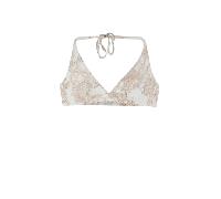 mc2 saint barth haut de bikini femme beige - L