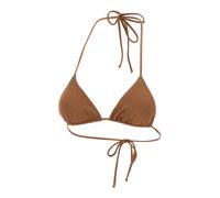 MC2 Saint Barth - Haut de bikini triangle Annabelle - Femme - Maillots de bain - Brun - Taille: 40 FR