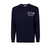 MC2 Saint Barth - Heron Light Pulls à col rond - Homme - Pulls - Bleu - Taille: XL