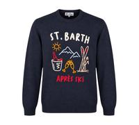 MC2 Saint Barth - Heron Sweater - Homme - Pulls - Bleu - Taille: S