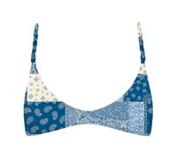 MC2 Saint Barth - Maris Top Bra - Femme - Maillots de bain - Bleu - Taille: 40 FR