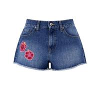 MC2 Saint Barth - Musa Denim Shorts - Femme - Shorts - Bleu - Taille: 42 FR