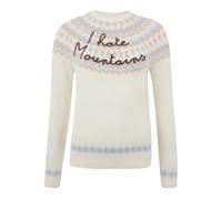 MC2 Saint Barth - New Queen Nordic SweaT-shirt - Femme - Pulls - Beige - Taille: 38 FR