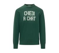 MC2 Saint Barth - Pull col rond Heron - Homme - Pulls - Vert - Taille: XL