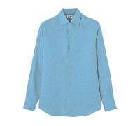 MC2 Saint Barth - Raphael Linen Shirt - Homme - Chemises - Bleu - Taille: M