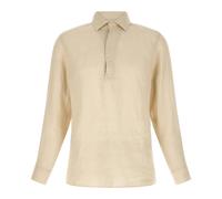 MC2 Saint Barth - Raphael Polo - Homme - Tops - Beige - Taille: XL