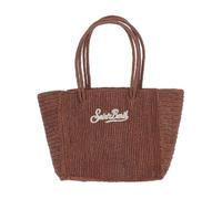 MC2 Saint Barth - Sac à Main Moyen en Raphia - Femme - Sacs - Brun - Taille: ONE Size