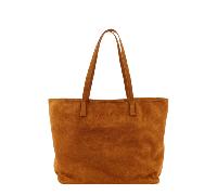 MC2 SAINT BARTH sac porté épaule en daim femme marron - UNI