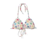 MC2 Saint Barth - Sagittario Frou Frou Bikini Triangle Soutien-gorge - Femme - Maillots de bain - Multicolore - Taille: 42 FR