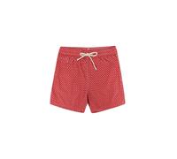 MC2 SAINT BARTH short de bain homme en nylon rouge - M