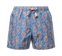 MC2 Saint Barth - Short de bain ultraléger imprimé années 70 - Homme - Maillots de bain - Bleu - Taille: S