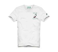 MC2 Saint Barth - Snoopy Classique T-shirt Blanc - Homme - Tops - Blanc - Taille: L