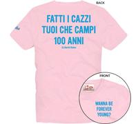 mc2 saint barth T-shirt avec impression avant et arriere PRL0002-04267L FOREVER YOUNG 21 (04267L) M