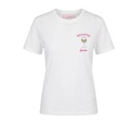 MC2 Saint Barth - T-shirt Emilie en coton - Femme - Tops - Blanc - Taille: 40 FR