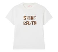 MC2 Saint Barth - T-shirt Emilie en coton - Femme - Tops - Blanc - Taille: 40 FR