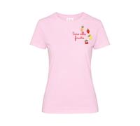MC2 Saint Barth - T-shirt Emilie en coton - Femme - Tops - Rose - Taille: 42 FR