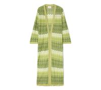 MC2 Saint Barth - Tonia Long Cardigan - Femme - Pulls - Vert - Taille: 36 FR