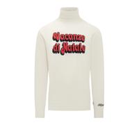 MC2 Saint Barth - Vacanze di Natale Turtleneck - Homme - Pulls - Blanc - Taille: M