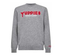 MC2 Saint Barth - Yuppies 15m Emb Sweater - Homme - Pulls - Gris - Taille: L