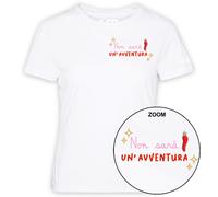 mc2 T-shirt Saint Barth EMI0001-08645L NON AVVENTURA 01N CHARM EMB (08645L) L
