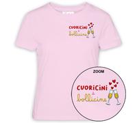 mc2 T-shirt Saint Barth EMI0001-09754L CUORICINI E BOLLICINE 20 EMB (09754L) L