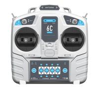 MC6C Mini V2 2,4 GHz 6 canaux - Émetteur-récepteur radio pour avion, drone, multirotor, hélicoptère et bateau radiocommandés