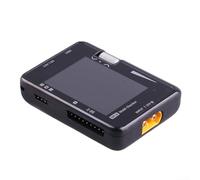 MC8 Détecteur de batterie multifonction 32 bits avec affichage de la tension d'équilibre pour batteries LiPo LiHV LiFePo Écran IPS Full View 7.0-35.0 V DC Plage d'entrée USB-A USB-C Sorties