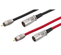 MCA-158 Cordon de Raccordement Audio Mixer , Fiche Rca À Xlr-Connecteur, 3-polig