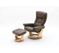 MCA Furniture Fauteuil inclinable Hamilton Brown ; 83 cmx85-110 cmx105 cm, 64026BN5