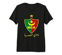 MCA Mouloudia Club Alger Club du Peuple Algérien 1921 T-Shirt Haut de Gamme