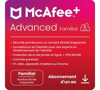 McAfee+ Advanced Family 2026