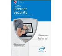 McAfee Internet Security 2015 licence pour 3 postes PC G