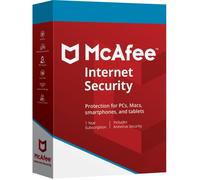 McAfee Internet Security - MCAFEE - 1 Appareil - Abonnement 1 An