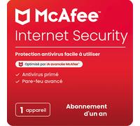 McAfee Internet Security 2021 1 Appareil 1 Año