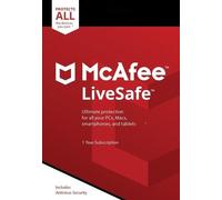 McAfee LiveSafe - 1 Device 3 Years Key GLOBAL