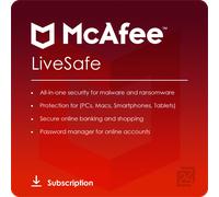 McAfee LiveSafe 2026 1 Dispositif 1 An