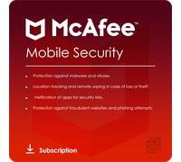 McAfee Mobile Security 3 Dispositifs / 1 An