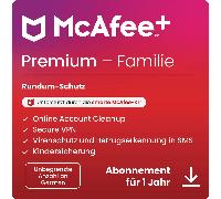 McAfee + Premium Familie 2025