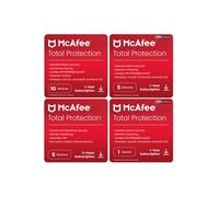 McAfee Total Protection 2025: 5 appareils / 1 an