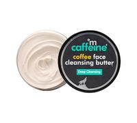 mCaffeine Coffee Face Cleansing Butter - Shea Butter and Coconut Oil Infused - Non-Greasy Oil Cleanser - Suitable for All Skin Types - 100 g
