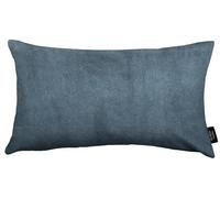 McAlister Textiles Housses de coussin décoratives en velours mat avec bord couteau, bleu pétrole, 40 x 60 cm, lavables en machine et résistantes à la décoloration