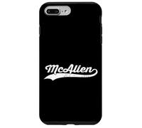 McAllen Texas Vintage Cursive Nom de ville américain Retro Sports Coque pour iPhone 7 Plus/8 Plus