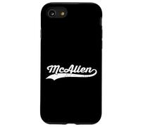 McAllen Texas Vintage Cursive Nom de ville américain Retro Sports Coque pour iPhone SE (2020) / 7 / 8