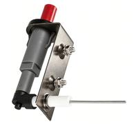 MCAMPAS Kit d'allumage de barbecue à gaz de rechange compatible avec Weber 1141001 Go-Anywhere - Bouton poussoir piézo Sparker, assemblage d'électrode pour 67201/97667, portable pour camping