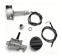 MCAMPAS Kit d'allumage rotatif pour barbecue à gaz Broilmaster DPP19 pour allumeur piézo rotatif complet pour série P & D, compatible avec TJK WNK Grills Collector Box Wire & Allumeur