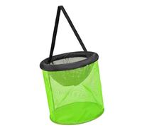 MCAOAL 35 cm Porte-filet de pêche Seau flottant pour garder les poissons vivants Design pliable Panier de pêche flottant